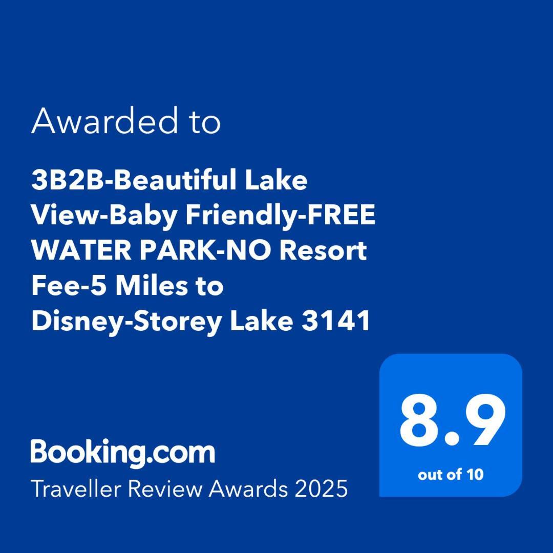 3B2B-Beautiful Lake View-Baby Friendly-Free Water Park!No Resort Fee-5 Miles To Disney-Storey Lake 3141 Kissimmee Exterior foto